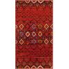 SAFAVIEH Amsterdam Collection Area Rug – 8′ x 10′, Ivory & Multi, Moroccan Boho Design, Non-Shedding & Easy Care, Ideal for High Traffic Areas in Living Room, Bedroom (AMS108K)(Terracotta/Multi)