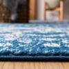 SAFAVIEH Amsterdam Collection Area Rug – 8′ x 10′, Ivory & Multi, Moroccan Boho Design, Non-Shedding & Easy Care, Ideal for High Traffic Areas in Living Room, Bedroom (AMS108K)(Navy/Beige)