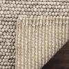 SAFAVIEH Area Rug 5×8 – Natura Collection – Ivory, Handmade Wool Blend, Textured Design, Ideal for Living Room, Bedroom, Dining Space (NAT620A)(Beige)