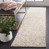 SAFAVIEH Area Rug 5×8 – Natura Collection – Ivory, Handmade Wool Blend, Textured Design, Ideal for Living Room, Bedroom, Dining Space (NAT620A)(Beige)