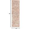 SAFAVIEH Area Rug 5×8 – Natura Collection – Ivory, Handmade Wool Blend, Textured Design, Ideal for Living Room, Bedroom, Dining Space (NAT620A)(Dark Brown/Beige)