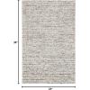 SAFAVIEH Area Rug 5×8 – Natura Collection – Ivory, Handmade Wool Blend, Textured Design, Ideal for Living Room, Bedroom, Dining Space (NAT620A)(Ivory/Multi)