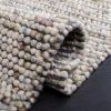 SAFAVIEH Area Rug 5×8 – Natura Collection – Ivory, Handmade Wool Blend, Textured Design, Ideal for Living Room, Bedroom, Dining Space (NAT620A)(Ivory/Multi)