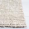 SAFAVIEH Area Rug 5×8 – Natural Fiber Collection – Natural Brown, Handmade Jute & Coir, Farmhouse Style, Chunky Textured Thick Pile (NF747A)(Bleach/Ivory)