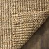 SAFAVIEH Area Rug 5×8 – Natural Fiber Collection – Natural Brown, Handmade Jute & Coir, Farmhouse Style, Chunky Textured Thick Pile (NF747A)(Natural)