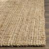 SAFAVIEH Area Rug 5×8 – Natural Fiber Collection – Natural Brown, Handmade Jute & Coir, Farmhouse Style, Chunky Textured Thick Pile (NF747A)(Natural)