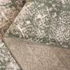 SAFAVIEH Area Rug 8×10 – Adirondack Collection – Large – Black & Silver, Moroccan Boho Design, Non-Shedding & Easy Cleaning, Ideal for Living Room, Bedroom, Office, Dining Space (ADR111C)(Dark Green/Ivory)