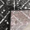 SAFAVIEH Area Rug 8×10 – Adirondack Collection – Large – Black & Silver, Moroccan Boho Design, Non-Shedding & Easy Cleaning, Ideal for Living Room, Bedroom, Office, Dining Space (ADR111C)(Black/Silver)