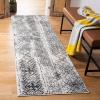 SAFAVIEH Area Rug 8×10 – Adirondack Collection – Large – Black & Silver, Moroccan Boho Design, Non-Shedding & Easy Cleaning, Ideal for Living Room, Bedroom, Office, Dining Space (ADR111C)(Silver/Black)