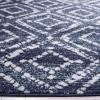 SAFAVIEH Area Rug 8×10 – Adirondack Collection – Large – Ivory & Light Blue, Geometric Trellis Pattern, Non-Shedding & Easy Cleaning, Ideal for Living Room, Bedroom, Office, Dining Space (ADR131T)(Navy/Ivory)
