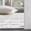 SAFAVIEH Area Rug 8×10 – Adirondack Collection – Large – Ivory & Light Blue, Geometric Trellis Pattern, Non-Shedding & Easy Cleaning, Ideal for Living Room, Bedroom, Office, Dining Space (ADR131T)(Ivory/Dark Green)