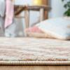 SAFAVIEH Area Rug 8×10 – Adirondack Collection – Large – Ivory & Light Blue, Geometric Trellis Pattern, Non-Shedding & Easy Cleaning, Ideal for Living Room, Bedroom, Office, Dining Space (ADR131T)(Rose/Gold)