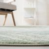SAFAVIEH Area Rug 8×10 – Adirondack Collection – Large – Ivory & Light Blue, Geometric Trellis Pattern, Non-Shedding & Easy Cleaning, Ideal for Living Room, Bedroom, Office, Dining Space (ADR131T)(Green/Ivory)