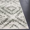 SAFAVIEH Area Rug 8×10 – Adirondack Collection – Large – Ivory & Light Blue, Geometric Trellis Pattern, Non-Shedding & Easy Cleaning, Ideal for Living Room, Bedroom, Office, Dining Space (ADR131T)(Ivory/Dark Green)