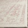 SAFAVIEH Area Rug 8×10 – Adirondack Collection – Large – Ivory & Silver, Distressed Vintage Floral Design, Non-Shedding & Easy to Clean, Ideal for Living Room, Bedroom, Dining Space (ADR109C)(Ivory/Rose)