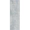 SAFAVIEH Area Rug 8×10 – Adirondack Collection – Large – Ivory & Silver, Distressed Vintage Floral Design, Non-Shedding & Easy to Clean, Ideal for Living Room, Bedroom, Dining Space (ADR109C)(Slate/Ivory)