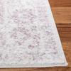 SAFAVIEH Area Rug 8×10 – Adirondack Collection – Large – Ivory & Silver, Distressed Vintage Floral Design, Non-Shedding & Easy to Clean, Ideal for Living Room, Bedroom, Dining Space (ADR109C)(Ivory/Lavender)