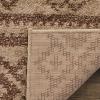 SAFAVIEH Area Rug 8×10 – Adirondack Collection – Large – Ivory & Silver, Rustic Boho Design, Non-Shedding & Easy Cleaning, Ideal for Living Room, Bedroom, Office, Dining Space (ADR107B)(Camel/Chocolate)