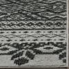 SAFAVIEH Area Rug 8×10 – Adirondack Collection – Large – Ivory & Silver, Rustic Boho Design, Non-Shedding & Easy Cleaning, Ideal for Living Room, Bedroom, Office, Dining Space (ADR107B)(Silver/Black)