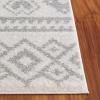 SAFAVIEH Area Rug 8×10 – Adirondack Collection – Large – Ivory & Silver, Rustic Boho Design, Non-Shedding & Easy Cleaning, Ideal for Living Room, Bedroom, Office, Dining Space (ADR107B)(Ivory/Silver)