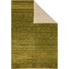 SAFAVIEH Area Rug 8×10 – Adirondack Collection – Large – Ivory & Silver, Rustic Boho Design, Non-Shedding & Easy Cleaning, Ideal for Living Room, Bedroom, Office, Dining Space (ADR107B)(Green/Dark Green)