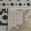 SAFAVIEH Area Rug 8×10 – Adirondack Collection – Large – Ivory & Silver, Rustic Boho Design, Non-Shedding & Easy Cleaning, Ideal for Living Room, Bedroom, Office, Dining Space (ADR107B)(Silver/Black)