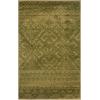 SAFAVIEH Area Rug 8×10 – Adirondack Collection – Large – Ivory & Silver, Rustic Boho Design, Non-Shedding & Easy Cleaning, Ideal for Living Room, Bedroom, Office, Dining Space (ADR107B)(Green/Dark Green)