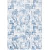 SAFAVIEH Area Rug 8×10 – Amelia Collection – Large – Blue & Grey, Modern Design, Non-Shedding & Easy Cleaning, Ideal for Living Room, Bedroom, Office, Dining Space (ALA786M)(Ivory/Blue)