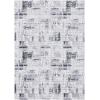 SAFAVIEH Area Rug 8×10 – Amelia Collection – Large – Blue & Grey, Modern Design, Non-Shedding & Easy Cleaning, Ideal for Living Room, Bedroom, Office, Dining Space (ALA786M)(Grey/Charcoal)