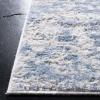 SAFAVIEH Area Rug 8×10 – Amelia Collection – Large – Grey & Ivory, Modern Design, Non-Shedding & Easy Cleaning, Ideal for Living Room, Bedroom, Office, Dining Space (ALA705G)(Grey/Blue)