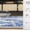 SAFAVIEH Area Rug 8×10 – Amelia Collection – Large – Grey & Ivory, Modern Design, Non-Shedding & Easy Cleaning, Ideal for Living Room, Bedroom, Office, Dining Space (ALA705G)(Ivory/Navy)