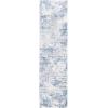 SAFAVIEH Area Rug 8×10 – Amelia Collection – Large – Grey & Ivory, Modern Design, Non-Shedding & Easy Cleaning, Ideal for Living Room, Bedroom, Office, Dining Space (ALA705G)(Dark Blue/Grey)