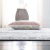 SAFAVIEH Area Rug 8×10 – Amelia Collection – Large – Grey & Ivory, Modern Design, Non-Shedding & Easy Cleaning, Ideal for Living Room, Bedroom, Office, Dining Space (ALA705G)(Grey/Ivory)