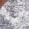 SAFAVIEH Area Rug 8×10 – Amelia Collection – Large – Grey & Ivory, Modern Design, Non-Shedding & Easy Cleaning, Ideal for Living Room, Bedroom, Office, Dining Space (ALA705G)(Charcoal/Ivory)