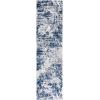 SAFAVIEH Area Rug 8×10 – Amelia Collection – Large – Grey & Ivory, Modern Design, Non-Shedding & Easy Cleaning, Ideal for Living Room, Bedroom, Office, Dining Space (ALA705G)(Ivory/Navy)