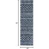 SAFAVIEH Area Rug 8×10 – Arizona Shag Collection – Large – Ivory & Beige, Moroccan Boho Design, Non-Shedding & Easy to Clean, Ideal for Living Room, Bedroom, Dining Space (ASG741A)(Slate Blue/Ivory)