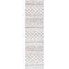 SAFAVIEH Area Rug 8×10 – Arizona Shag Collection – Large – Ivory & Beige, Moroccan Boho Design, Non-Shedding & Easy to Clean, Ideal for Living Room, Bedroom, Dining Space (ASG741A)(Ivory/Grey)