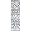 SAFAVIEH Area Rug 8×10 – Arizona Shag Collection – Large – Ivory & Beige, Moroccan Boho Design, Non-Shedding & Easy to Clean, Ideal for Living Room, Bedroom, Dining Space (ASG741A)(Ivory/Slate)