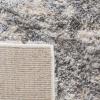 SAFAVIEH Area Rug 8×10 – Berber Shag Collection – Large – Grey Blue & Cream, Non-Shedding & Easy to Clean, Ideal for Living Room, Bedroom, Dining Space (BER219G)(Grey Blue/Cream)