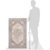 SAFAVIEH Area Rug 8×10 – Brentwood Collection – Large – Navy & Cream, Medallion Distressed Design, Non-Shedding & Easy Cleaning, Ideal for Living Room, Bedroom, Dining Space (BNT865N)(Cream/Grey)