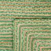 SAFAVIEH Area Rug 8×10 – Cape Cod Collection – Large – Red & Multi, Handmade Jute & Cotton, Woven Braided Design (CAP202A)(Green/Natural)