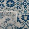 SAFAVIEH Area Rug 8×10 – Evoke Collection – Large – Ivory & Gold, Shabby Chic Oriental Design, Non-Shedding & Easy Cleaning, Ideal for Living Room, Bedroom, Office, Dining Space (EVK238S)(Ivory/Blue)