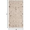 SAFAVIEH Area Rug 8×10 – Florida Shag Collection – Large – Cream & Beige, Scroll Design, Non-Shedding & Easy Cleaning, Plush Thick Pile, Ideal for Living Room, Bedroom, Dining Space (SG470-1113)(Cream/Beige)