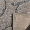 SAFAVIEH Area Rug 8×10 – Florida Shag Collection – Large – Cream & Blue, Scroll Design, Non-Shedding & Easy to Clean, High-Low Plush Pile, Ideal for Living Room, Bedroom, Dining Space (SG455-1165)(Grey/Light Blue)