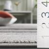 SAFAVIEH Area Rug 8×10 – Hollywood Collection – Large – Ivory & Blue, Mid-Century Modern Design, Non-Shedding & Easy Cleaning, Ideal for Living Room, Bedroom, Office, Dining Space (HLW703A)(Ivory/Grey)