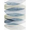 SAFAVIEH Area Rug 8×10 – Hollywood Collection – Large – Ivory & Blue, Mid-Century Modern Design, Non-Shedding & Easy Cleaning, Ideal for Living Room, Bedroom, Office, Dining Space (HLW703A)(Ivory/Blue Green)