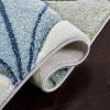 SAFAVIEH Area Rug 8×10 – Hollywood Collection – Large – Ivory & Blue, Mid-Century Modern Design, Non-Shedding & Easy Cleaning, Ideal for Living Room, Bedroom, Office, Dining Space (HLW703A)(Ivory/Blue Green)