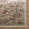 SAFAVIEH Area Rug 8×10 – Kashan Collection – Large – Ivory & Taupe, Traditional Oriental Design, Non-Shedding & Easy Cleaning, Ideal for Living Room, Bedroom, Office, Dining Space (KSN307A)(Ivory/Taupe)