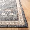 SAFAVIEH Area Rug 8×10 – Kilim Collection – Large – Grey & Black, Handmade Flat Weave Jute, Ideal for Living Room, Bedroom, Office, Dining Space (KLM762F)(Black/Ivory)