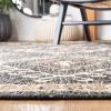 SAFAVIEH Area Rug 8×10 – Kilim Collection – Large – Grey & Black, Handmade Flat Weave Jute, Ideal for Living Room, Bedroom, Office, Dining Space (KLM762F)(Black/Ivory)